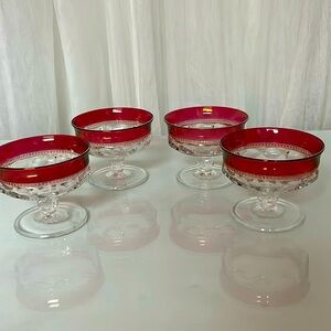 Four KingsCrown Vintage Compote